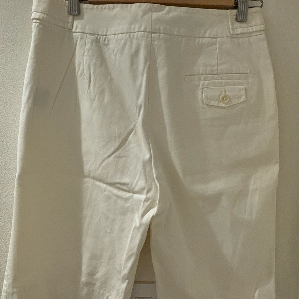 Faconnable fully-lined white cotton spandex shorts - Picture 3 of 4